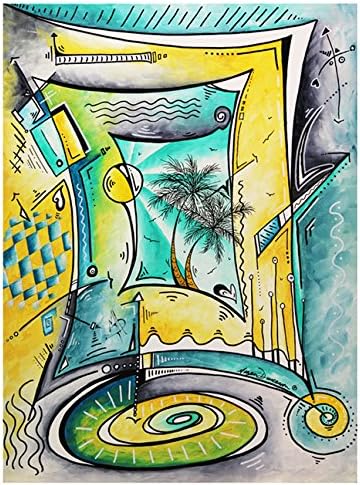 11"x14" Limited Edition Fine Art Print"Desert Oasis" by MADART