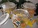 Tropical Fruit Scented Glass Gel Preserve Jar Candle 16 Oz.