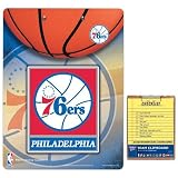 PHILADELPHIA 76ERS OFFICIAL LOGO 8.5"x11" CLIPBOARD