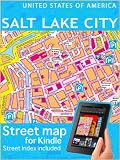 Map of Salt Lake City (Maps of the USA)