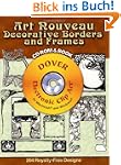 Art Nouveau Decorative Borders and Fr...