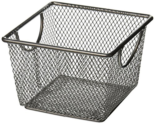 Design Ideas Mesh Storage Nest, Silver, Large
