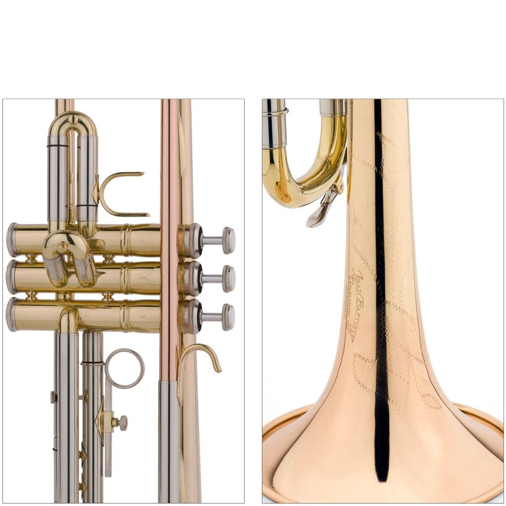 Jean Baptiste TP483LE Trumpet, Lacquer Musical Instruments