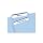 Avery Print or Write File Folder Labels for Laser and Inkjet Printers, 1/3 Cut, Dark Blue, Pack of 252 (5200)