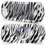 ZEBRA Design Sony PSP 2000 Slim Vinyl Skin Decal Cover Sticker Protector (Matte Finish)+ Free Screen Protector