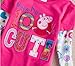 Peppa Pig kids wear tunic top peppa pig embroidery girl long sleeve tee,Red,2-6y