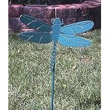 Dragonfly Lawn Ornament, Verdagris