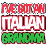 Youth Long-Sleeve T-Shirt : Ive Got An Italian Grandma - for Grandson or Granddaughter from Grandmother - Italy