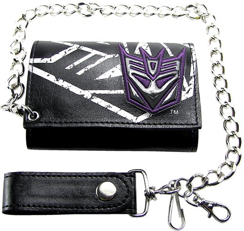  Transformers Decepticon Embroidered Wallet with Chain