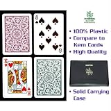 Copag Jumbo Index Cards (Green - Burgundy)