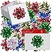 72ct Tiny Gift Wrap Confetti Ribbon Bows Assorted 1” Stick-On Metallic Presents