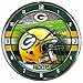 NFL Green Bay Packers Chrome Clock, 12