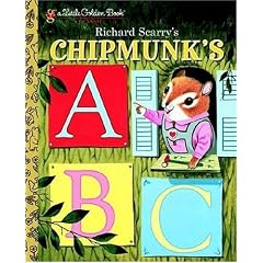 Richard Scarry's Chipmunk's ABC (Little Golden Book)