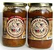 Tangy Pepper Relish, Spicy & Hot and Spicy, Sparky and Spike's, 2-16oz Glass Jars
