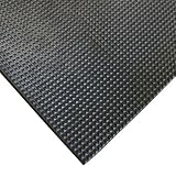 Super-Grip Scraper Mat - 5 MM thick x 4 FT wide Rubber Runners