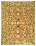 Safavieh Anatolia AN549A Brown 8 x 10 Handmade Hand Spun Wool Area Rug Safavieh Anatolia AN549A Brown 8 x 10 Handmade Hand Spun Wool Area Rug