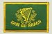 Écusson brodé Irlande Erin Go Bragh - 8 x 6 cm