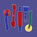 Clay Dough Tools Set, 5 Piece, Assorted Colors (CKC9762) Category: Clay