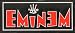 Eminem - Rectangle Logo - Large Jumbo Vinyl Sticker / Decal