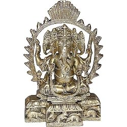 God Ganesha Brass Statue Sculpture