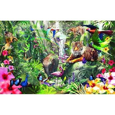 Asian Rainforest 1000pc Jigsaw Puzzle by David Penfound
