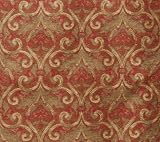Olivolja Scroll Fabric by the Yard