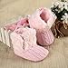 Arshiner Toddler Girls Fleece Woollen Fur Knitted Snow Boot