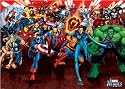 Marvel Heroes - Giant Poster (Captain America, Thor, Spider-Man, Wolverine, Iron Man...) (Size: 55" x 39")
