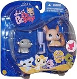Littlest Pet Shop Cuddliest Hamster #980 and Chinchilla #1102