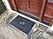 FANMATS 11442 Detroit Lions Heavy Duty Vinyl Medallion Outdoor Door Mat - 19.5in. x 31in.