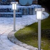Solar-Standleuchte 2 Stück