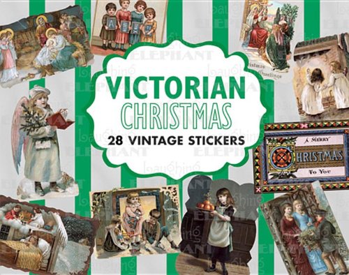 Victorian Christmas Sticker Box (Holiday Stickers)