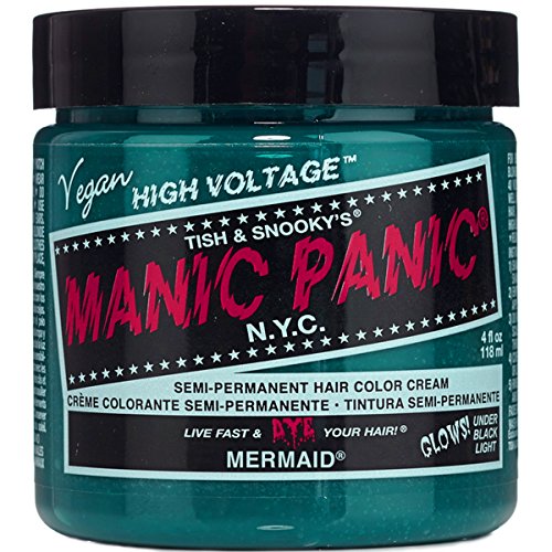 Mermaid Blue Manic Panic Vegan 4 Oz Hair Dye Color
