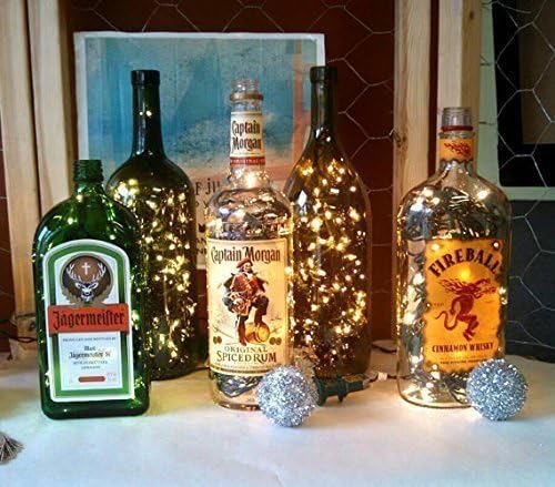 Lights in Liquor Bottle
