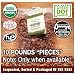 NaturOli Soap Nuts / Soap Berries PIECES - 10 lbs. (1600+ loads) USDA CERTIFIED ORGANIC. Mukorossi Seedless Soapnuts. Rated "BEST" eco-friendly natural laundry detergent. Green Dot Award Winner. Limited quantities.