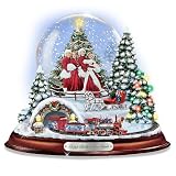 Sleigh Bells In The Snow: Water Globe With The Movie Characters From White Christmas