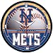 New York Mets MLB Round Wall Clock