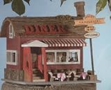 Lawn Ornaments Outdoor Wooden Birdhouses Diner Birdhouse