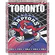 Toronto Raptors NBA Triple Woven Jacquard Throw (019 Series) (48x60")"
