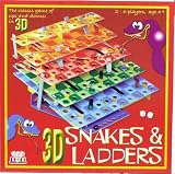 Picture Of 3D Snakes & Ladders Game
