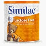 SIMILAC LACTOSE FREE DHA ARA powder 12.9 oz - Case of 6