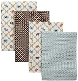 Carter's Wrap-Me-Up Receiving Blankets 4-Pack - Animal Parade