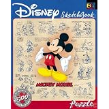 Disney Sketchbook Puzzle - Mickey Mouse