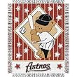 Houston Astros MLB Triple Woven Jacquard Throw (044 Series) (36"x46")