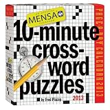Mensa 10-Minute Crossword Puzzles 2013 Page-A-Day Calendar