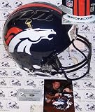 Tim Tebow Hand Signed Denver Broncos Authentic Helmet - Autographed NFL Helmets