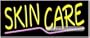 Skin Care Neon Sign (13"H x 32"L x 3"D)