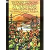 Tiffany Designs Stained Glass Coloring Book (Dover Design Stained Glass Coloring Book)