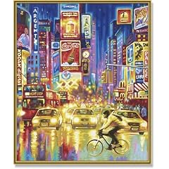 Schipper 609360555 - Malen nach Zahlen - The New York Times Square 50 x 60 cm