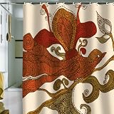 Shower Curtain The Orange DENY Designs)